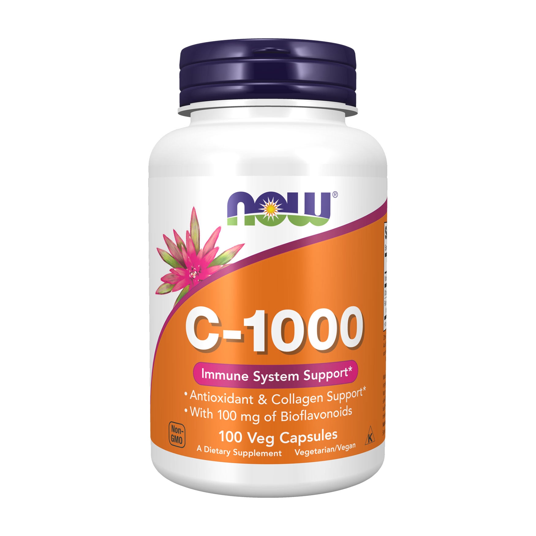 Вітамін С NOW Foods Vitamin C-1000, 100 капсул